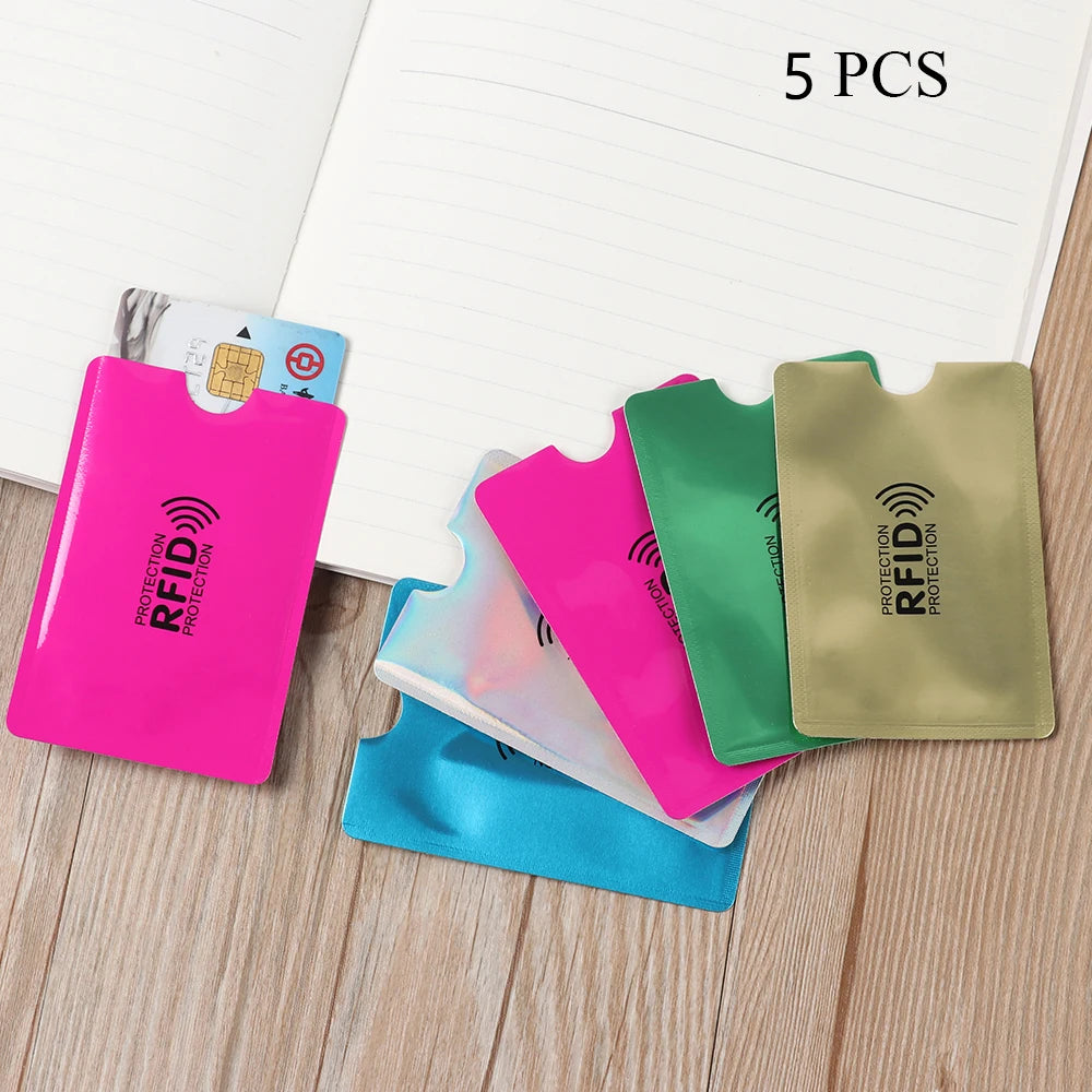 Fundas RFID Antirrobo Para Tarjetas – Protección Antifraude
