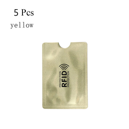 Fundas RFID Antirrobo Para Tarjetas – Protección Antifraude
