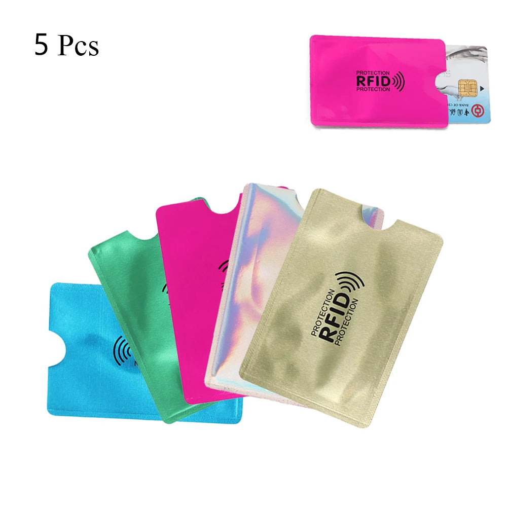 Fundas RFID Antirrobo Para Tarjetas – Protección Antifraude