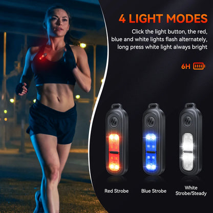 Alarma Personal 130 Db Con Luz LED – Seguridad Personal Para Viajes