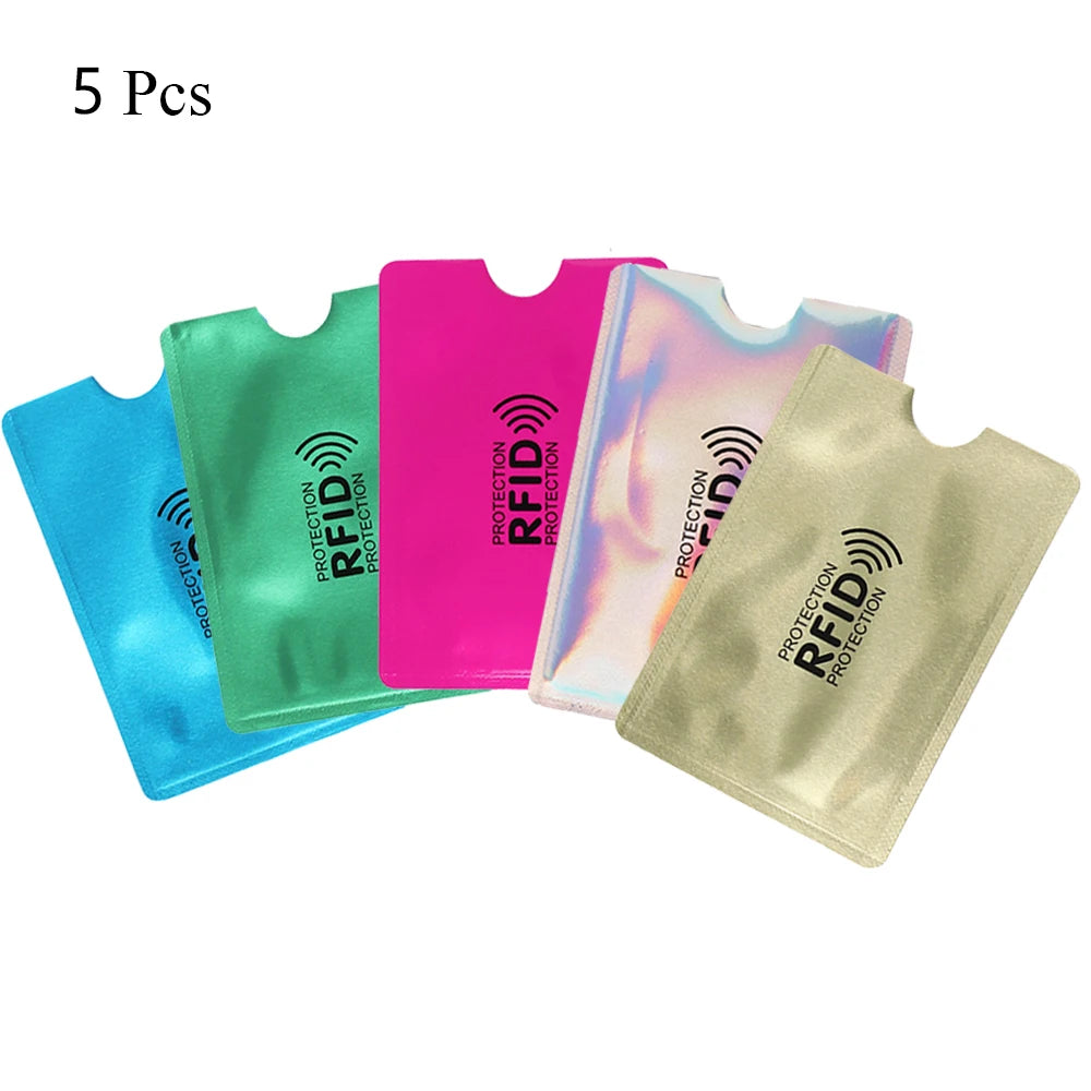 Fundas RFID Antirrobo Para Tarjetas – Protección Antifraude